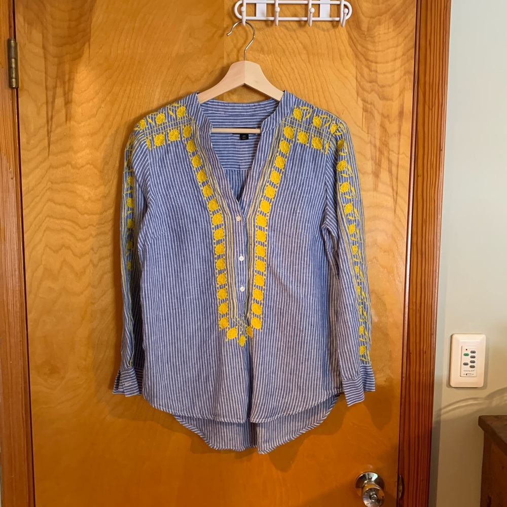 J. Crew Linen Tunic